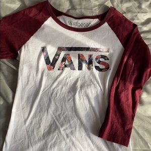 Vans 3/4 sleeve